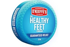 O'Keeffe's Healthy Feet Foot Cream for Extremely Dry, Cracked Feet,3.2 Ounce Jar, (Pack of 1)