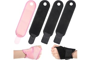 Macuezu 4 stycken handledsskydd, justerbart handbandage för barn ungdomar, handledsbandage, handledsband, handledsskydd, stöd