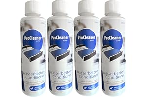 ‎JAPEBI JaPeBi 4X 250ml Wasserbetten-Conditioner ProCleaner Wasserbett Konditionierer Pflege