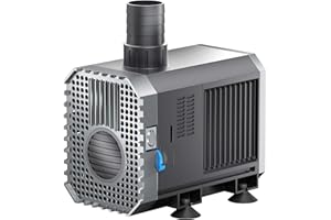 SunSun CHJ-6000 ECO Pond Pump 6000 l/h / 100 W, Energy Saving Filter Pump, Stream Pump for Koi Ponds, Circulation Pump, Garden Pond Pump