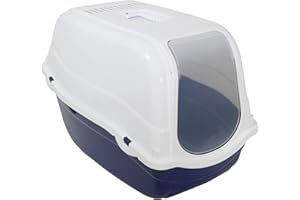 ROSEWOOD MP Bergamo Maison de Toilette Romeo pour Chat Bleu Nuit