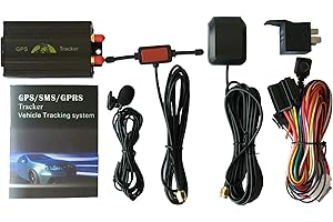 XCSOURCE GPS Tracker pour Voiture avec GPRS et Système de Protection (en cas de vol du véhicule) VG3
