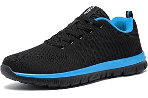 FLOWING PLUME Scarpe Ginnastica Uomo Traspirante Running Corsa Leggero Camminata Casual Comode Basse Baskets Sportive Fitness Sneakers