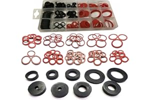 Simply Products 141pc Sealing Washer Set Rubber & Fibre Washer Assorted Set Kit Plumbing Plumber