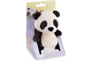 NICI Gosedjur Panda i presentbox, 11 cm, 8 × 8,5 × 13 cm - 63501