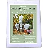 KRONLY Wintervlies 1,5 x 10m - Winterschutzvlies Frostschutz für Ihre Pflanzen Überwintern Thermovlies Pflanzenschutz gegen K
