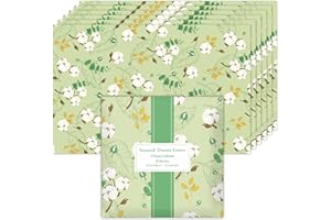 Scent-Hi Carta Profumata per Cassetti, 6 Fogli Cotone Carta Profumata per Armadi per Profumare i Vestiti e Decorare i Mobili, 36.5 * 50 cm