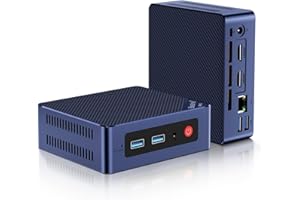 Beelink Mini S13 Mini PC, Intel Twin Lake-N150 (4C/4T 最大3.6GHz), 16GB DDR4 500G SSD, 4K Dual HDMI, WiFi6, BT5.2, USB 3.2, Type-C, Gigabit Ethernet Mini Desktop Computer