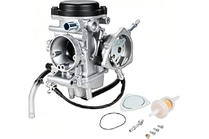 33mm Carburetor Carburetor for ATV Bruin350 04-06 Big Bear400 00-06 | for Grizzly350 07-11 Grizzly450 07-12 Kodiak400 00-06 Bruin Big Bear Kodiak Grizzly