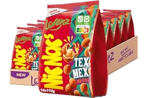 ‎LORENZ SNACK WORLD Lorenz Snack World NicNac's Tex Mex Taco Style, 14er Pack (14 x 110 g)