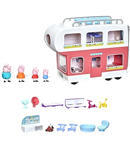 Peppa Pig Peppa's Adventures Peppa sur l'aire de Jeu, Jouet préscolaire avec 2 Figurines et 3 Accessoires, pour Enfants à partir de 3 Ans Peppa Pig Peppa's Adventures Peppa sur l'aire de Jeu, Jouet préscolaire avec 2 Figurines et 3 Accessoires, pour Enfants à partir de 3 Ans