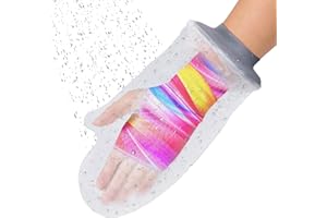 COMFYTHERA Waterproof Hand Cast Cover for Shower Wound Protector Bath Adult Watertight Cast Bag Showering for Surgery Wrist, Finger, Reusable Durable (A-Hand)