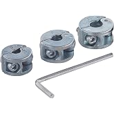 Wolfcraft Universal Depth Stop Set 3 Pcs I 2755000 I To Limit Drilling Depth
