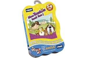 VTech - Cartouche de jeu V.Smile Mon Toutou Tout Fou - 90145