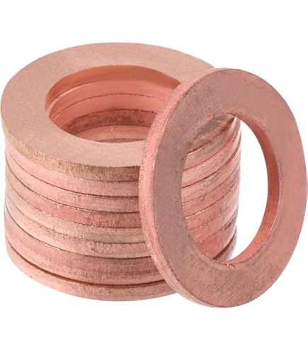 Anello Di Tenuta In Rame Con Rondella Piatta M14, Diametro Interno - Foto 9