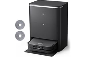 ECOVACS DEEBOT X5 PRO Omni, Saug- und Wischroboter, 12800 Pa, Anti-Verhedderung, TruEdge™ Adaptive Randreinigung, Wischen mit warmem Wasser bei 70 °C, intelligente AINA 2.0-Navigation