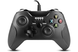 Zexrow Xbox One Game Controller, Controller cablato per Xbox One, Dual Vibrazione USB Wired Game Controller Gamepad compatibile con Microsoft Xbox One/X/S/Elite