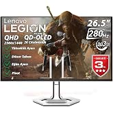 Lenovo Legion Pro 27Q-10 26.5" 0.03 ms (GtoG) 280Hz (2xHDMI-DP) AMD FreeSync Premium Pro QHD 2560x1440 Pivot QD-OLED Panel Mo