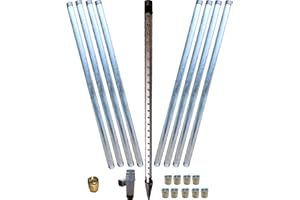 BRUNNENANDI 9 m Brunnen Bauset ----“Selbstbauer“----- für einen Rammbrunnen oder Schlagbrunnen _-=-_ Auch im Sortiment sind versch. Brunnenbauset Brunnenrohr Brunnenfilter Erdbohrer Schwengelpumpe also alles für den Brunnenbau