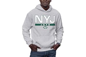 Hybrid Sports - NFL City Block - Adult Unisex Pullover Hoodie for Men and Women - Officially Licensed Apparel