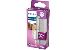 Philips LED Faretto, Equivalente a 120W, Attacco R7S, Luce Bianca, Dimmerabile