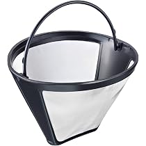 Filtre à Café Permanent Fackelmann Taille 4 - Réutilisable, Lavable Lave-vaisselle, Pour Cafetière