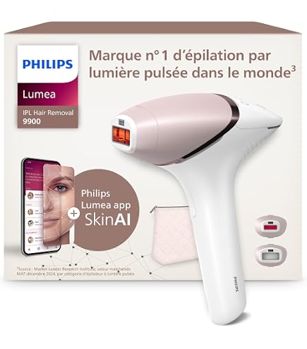 Philips Lumea Advanced IPL BRI922/00 Hair Removal Device with 2