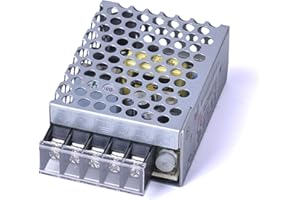 KING LED KingLed – MeanWell Fuente de alimentación Meanwell Modelo RS-15-24 15W 24V Transformador Switching Mean Well NO resistente al agua IP20 para Tiras LED – cód.1578