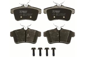 TRW GDB1828 Plaquettes de Frein Kit de 4 pour Peugeot 3008 MONOSPACE (0U_) 2009-2017 Essieu Arrière et Autres Véhicules