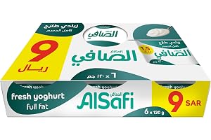AlSafi Full Fat Yogurt 6 x 120 g