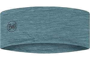 BUFF®| Stirnbänder LW Merino Wool Stirnbänder Männlich Weiblich Erwachsene Temperaturregulierend, 100% Merinowolle, Open Air, Nachhaltig, Leicht, Komfort, Einheitsgröße