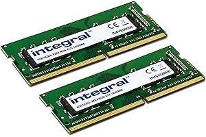 Integral Kit de 32GB (2x16GB) DDR4 RAM 3200MT/s (or 2933MT/s, 2666MT/s & 2400MT/s) SODIMM Memoria para Portátil/Notebook PC4-25600