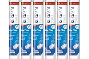 Kukident Aktiv Plus - Pastiglie per la pulizia dei denti dentati, 2 x 99 pezzi