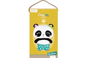 Avenue Mandarine KC110C - Scatola Little Couz'in che include 1 personaggio in pannolenci da cucire di 21, 5 cm, ago e filo, Gustave il panda