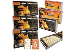 ZAIZAH 5 Boxes of Bryant & May Extra Long Matches