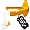 RageCraft Wall Mount for Rescue Devices, Wall Mount ONLY, Anti-Choking Device NOT Included, Compatible Only to LifeVac Choking Rescue Device, ArixMed/ALYack Choking Rescue Device - Yellow (1 Pack)