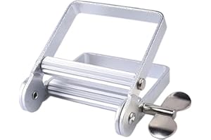 Anicy Wyciskarka do tubek – metalowe narzędzie do wyciskania pasty do zębów, farba do włosów, barwnik kosmetyczny, tubka Wringer