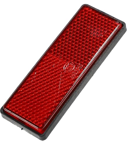 HELLA Catarifrangente - Colore diffusore luce: rosso - rotondo - incollato/ Montaggio, esterno - per fissaggio orizzontale - posteriore - Quantità: 30 - 8RA 343 220-007