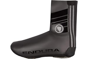 Endura Road Cycling Overshoe Hi-Viz Yellow