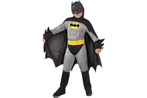 Ciao- Batman costume déguisement garçon original DC Comics avec muscles rembourrés