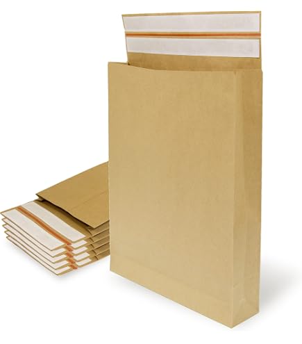 GPV - Boite de 250 Sac à soufflet - Format C4 (229x324x30 mm), fenêtre de 100x50 mm, qualité papier kraft : 120 g/m2 - Certifié PEFC