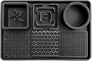 Peticularz® Tappetino in silicone nero con ventose per cani e gatti, tappetino per perdite Slow Feeder Lick Mat per cibo e cani