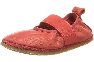 Pololo Mädchen Barefoot Ballerina Linda Outdoor Rot Ballerinas