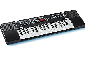 Alesis Melody 32 - Pianola per Scuola Media Tastiera Musicale a 32 Tasti con Casse Integrate, 300 Suoni, 40 Brani Dimostrativi e Connettività USB-MIDI