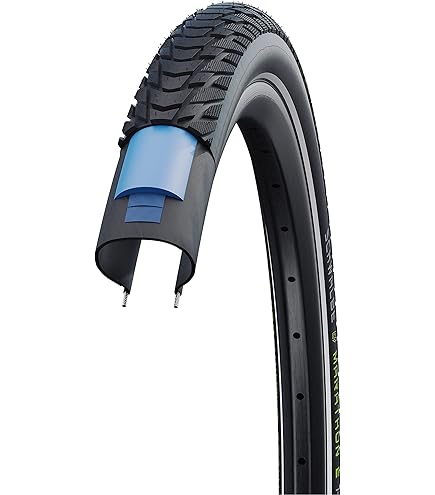 Schwalbe Marathon Plus MTB Performance Drahtreifen – 60-584 (27,5x2,35), Extrem Pannensicher, Für E-Bikes Bis 50 Km/h