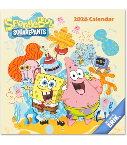 Calendario De Pared 2026 Minions, 30x30 Cm, Mensual Con Espacio Para Anotar, Fácil De Colgar, Edición Multilingüe