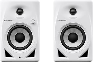 Pioneer DJ ® DM-40D-W System Monitor biurka, biały, przewodowy, głośnik 4''