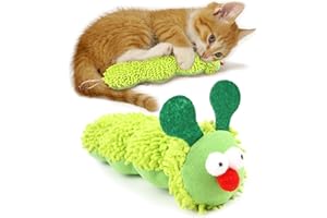 lomdung Gioco per Gatti con Catnip, Giocattoli di Erba Gatta Cuscini Erba Gatta, Giocattolo Interattivo per Gatti, Erbas Gattas Peluche Giocattoli, per Pulizia dei Denti, Coccolare e Giocare