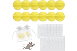 HWJPDMBD 12 Stück Beutel Zur Mäuseabwehr, Mäuse Vertreiben, Abwehrmittel gegen Nagetiere, Mäuseschreck, Anti Spinnen, Ameisen, Kakerlaken, Ratten, für Garten, Haus und Wohnbereiche