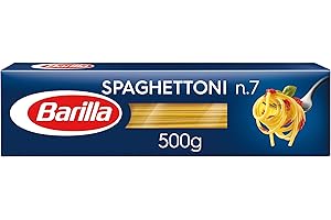 Barilla Pâtes Spaghettoni N°7 500 g - Lot de 5